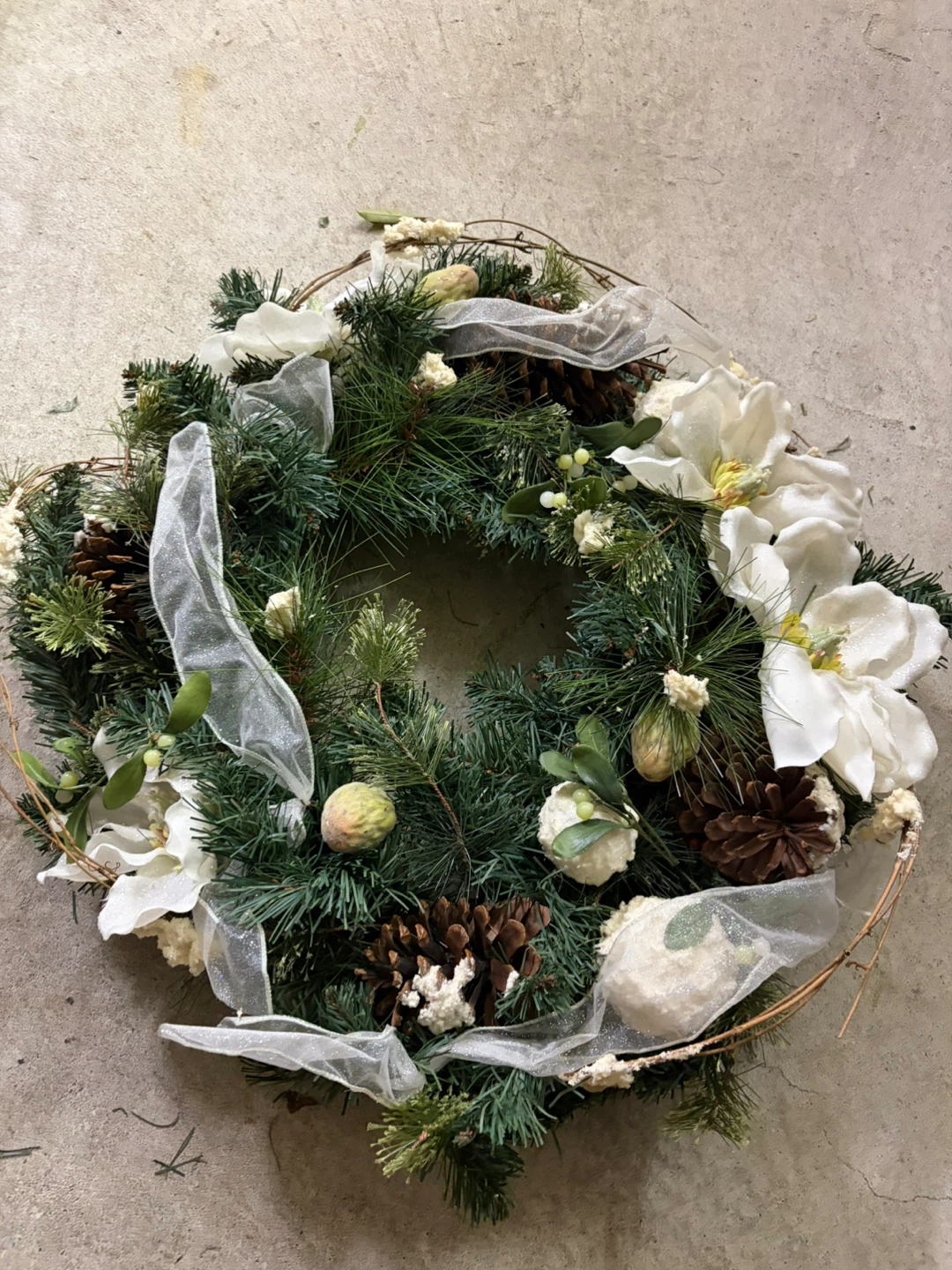Artificial Decorative Holiday Wreath