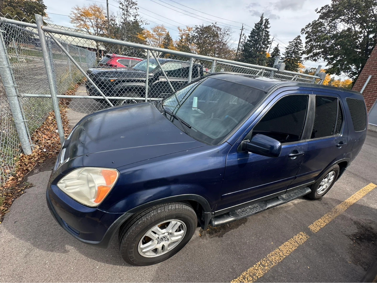 Blue Honda CR-V 2002 - photo 2