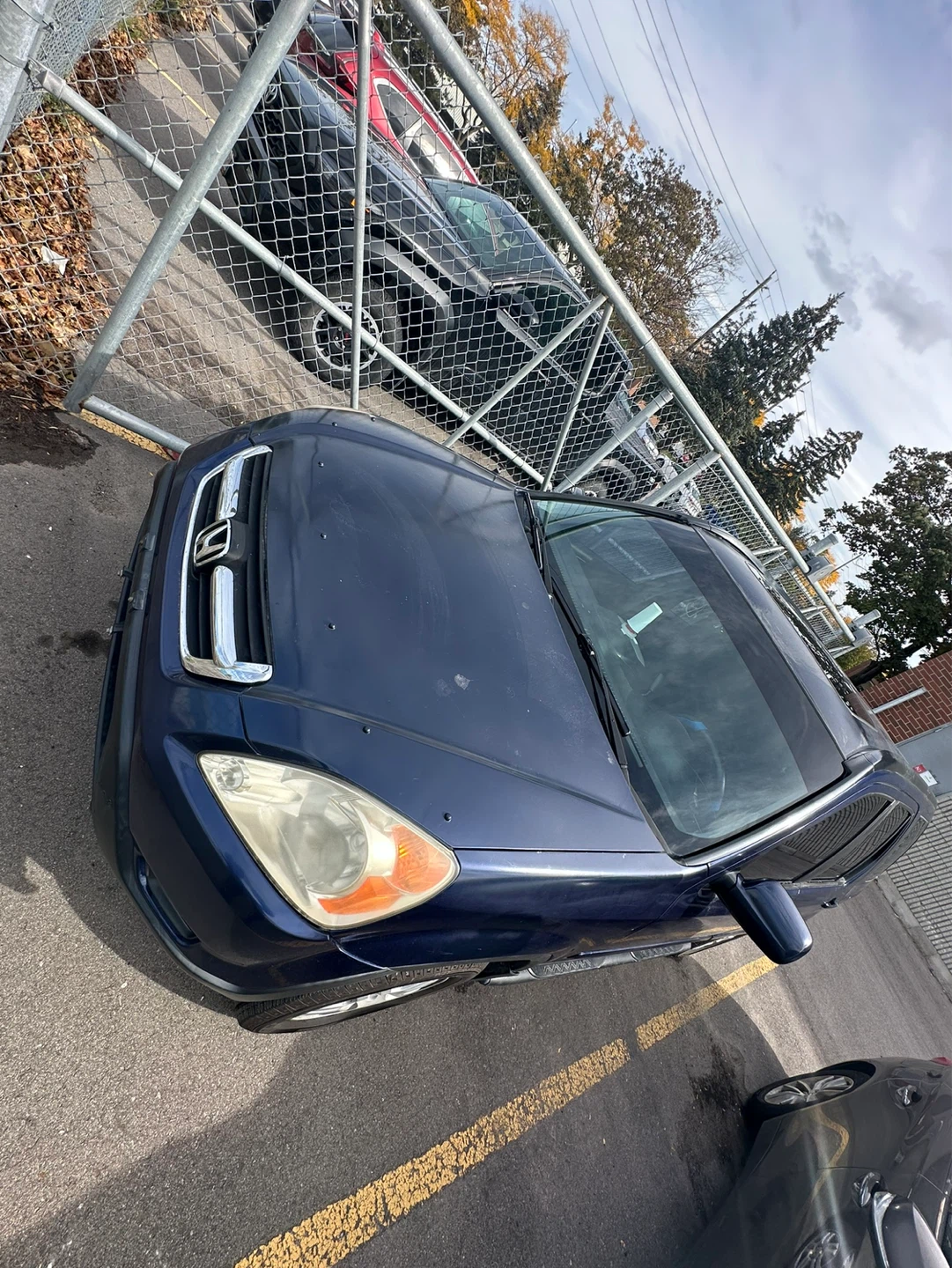 Blue Honda CR-V 2002 - photo 3
