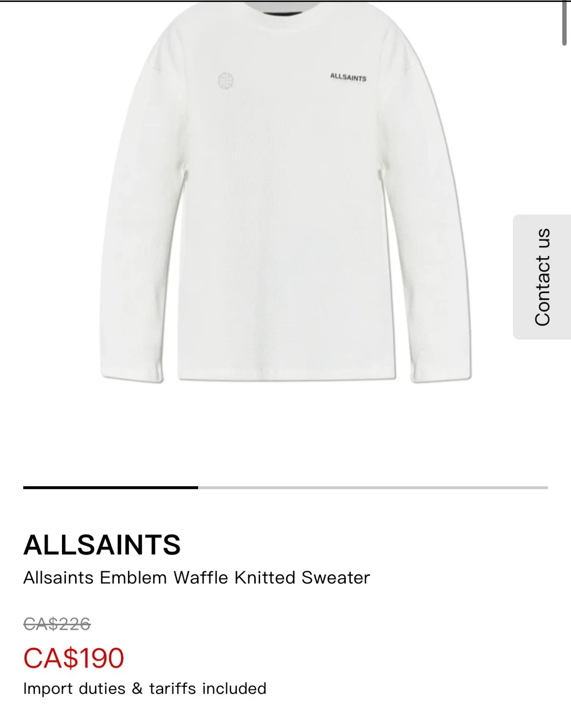 Allsaints Emblem Waffle Knitted Sweater - photo 3