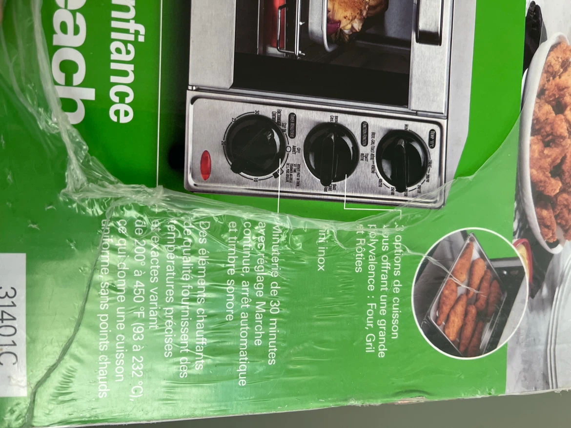 New -Hamilton Beach Toaster Oven $50 - photo 5