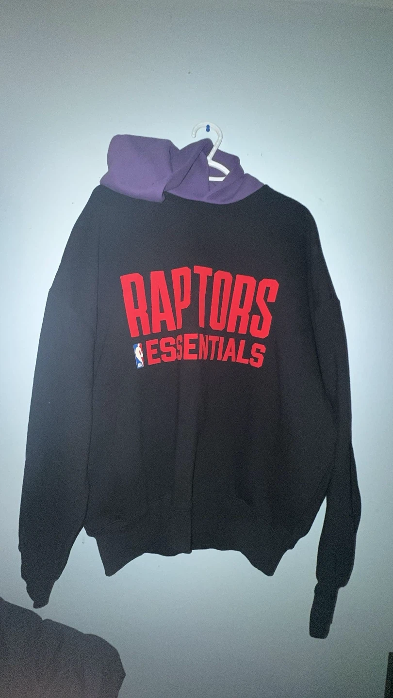 Essentials Toronto raptors pullover hoodie