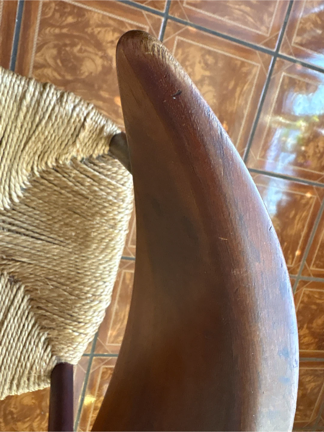 Mid-Century Modern Style Wooden Chair - photo 4