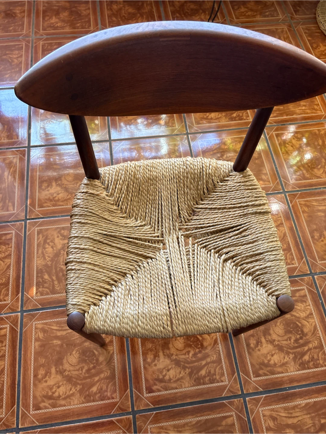 Mid-Century Modern Style Wooden Chair - photo 5