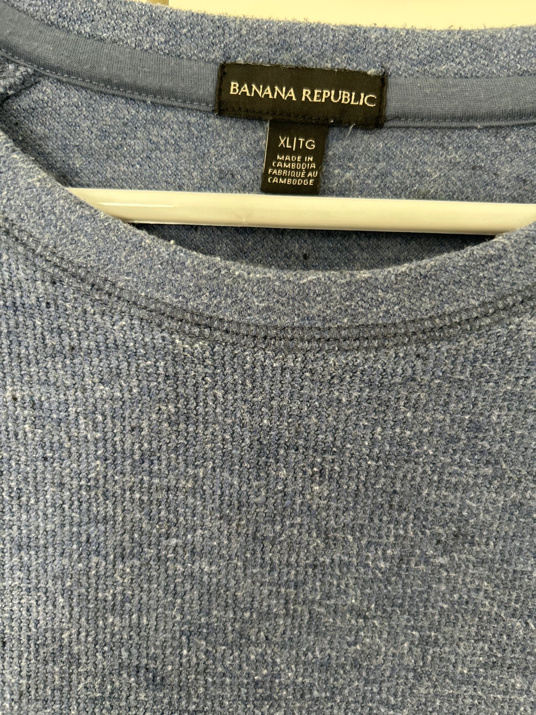Banana Republic Blue Crewneck Sweatshirt XL - photo 2