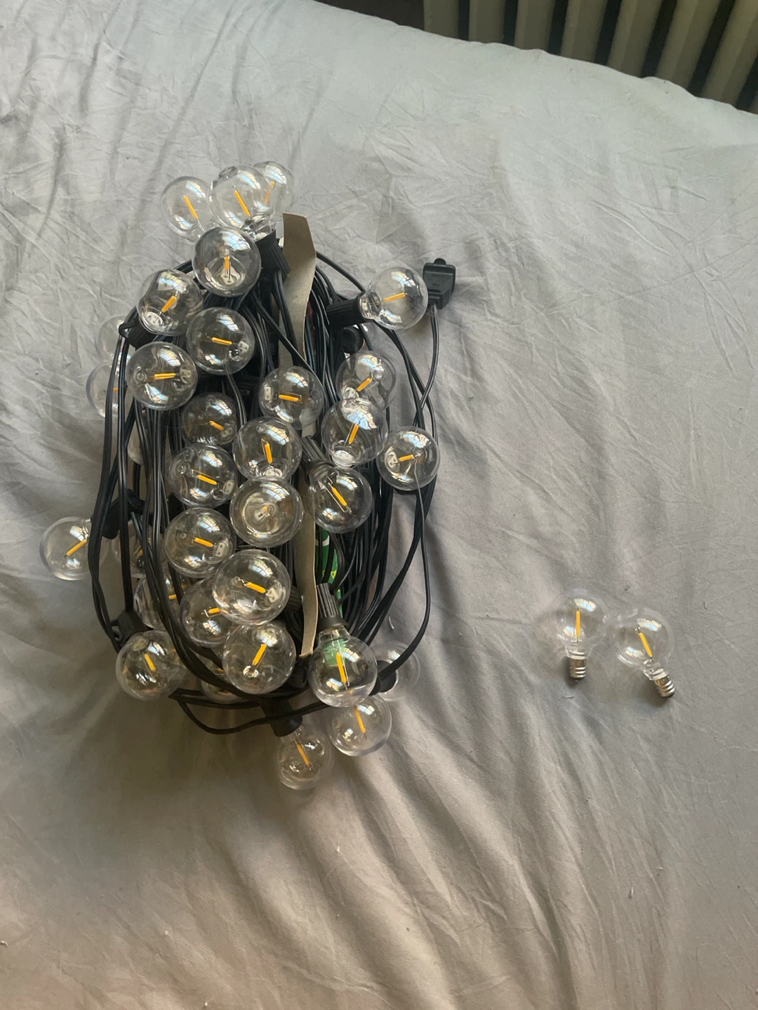 Clip-able String globe LED string lights - photo 3