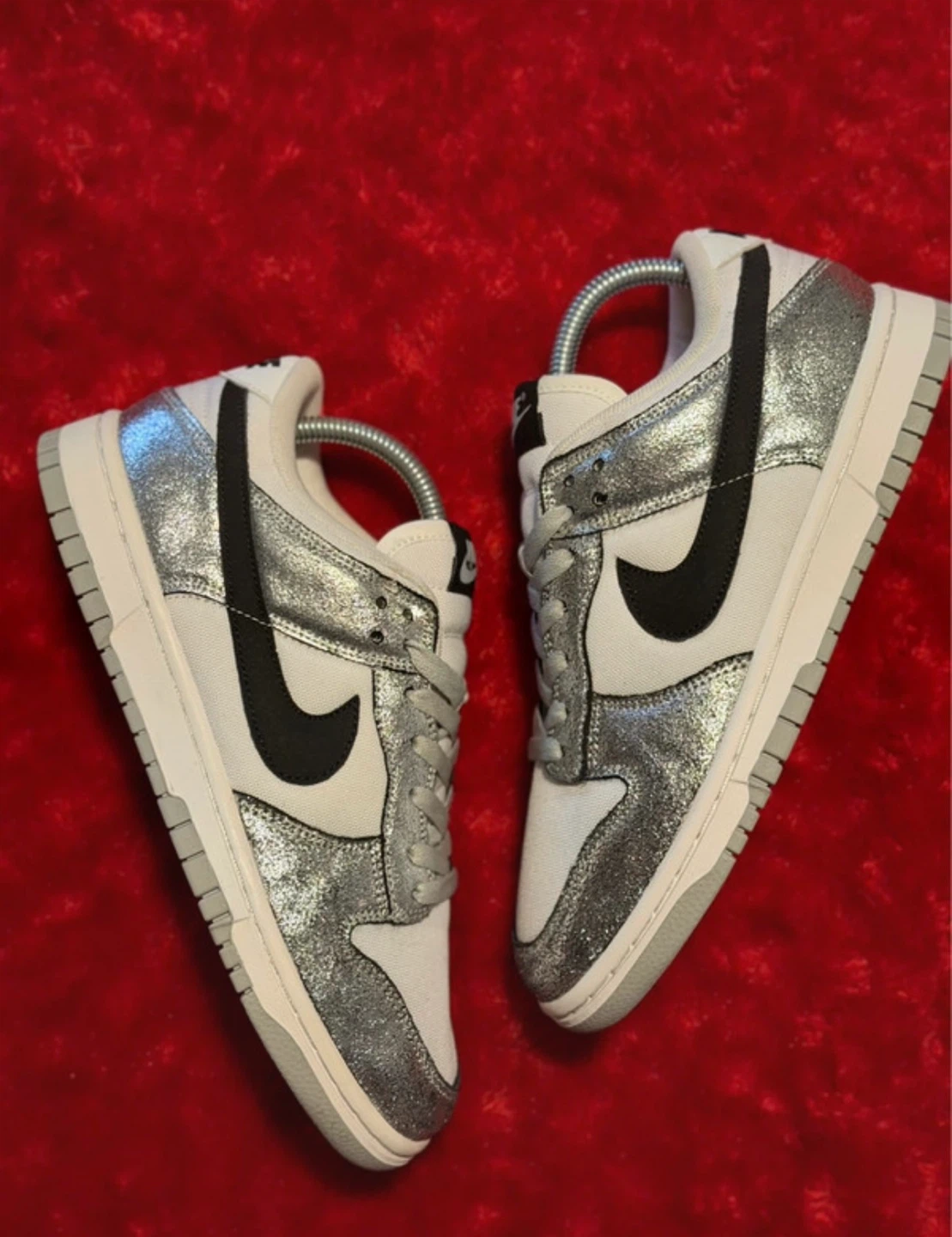 Nike Dunk Low Golden Gals Metallic Silver ✨ - photo 2