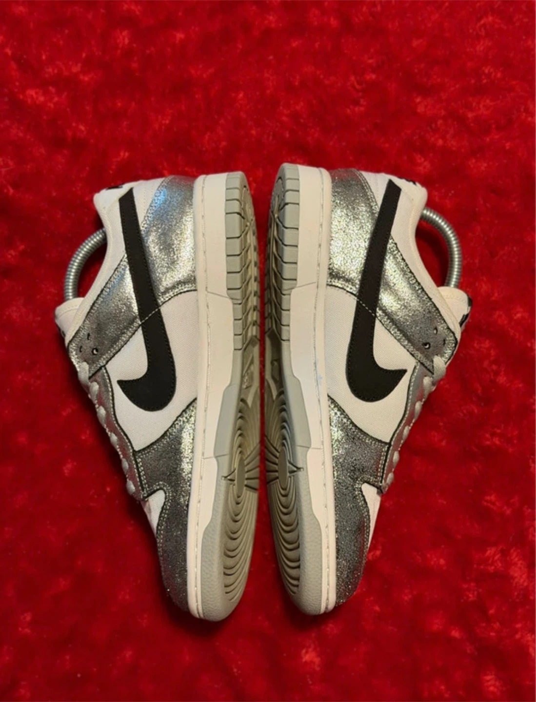 Nike Dunk Low Golden Gals Metallic Silver ✨ - photo 3