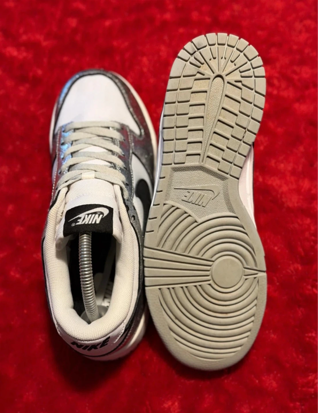 Nike Dunk Low Golden Gals Metallic Silver ✨ - photo 4