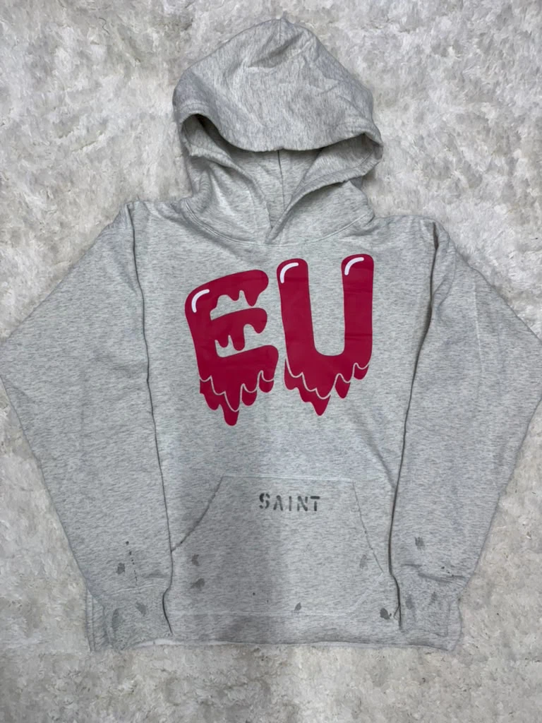 Saint S.OfGod Grey Hoodie