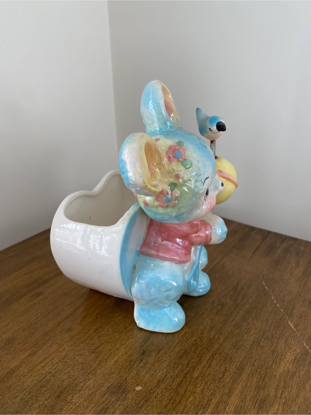 Vintage Ceramic Baby Planter - photo 4