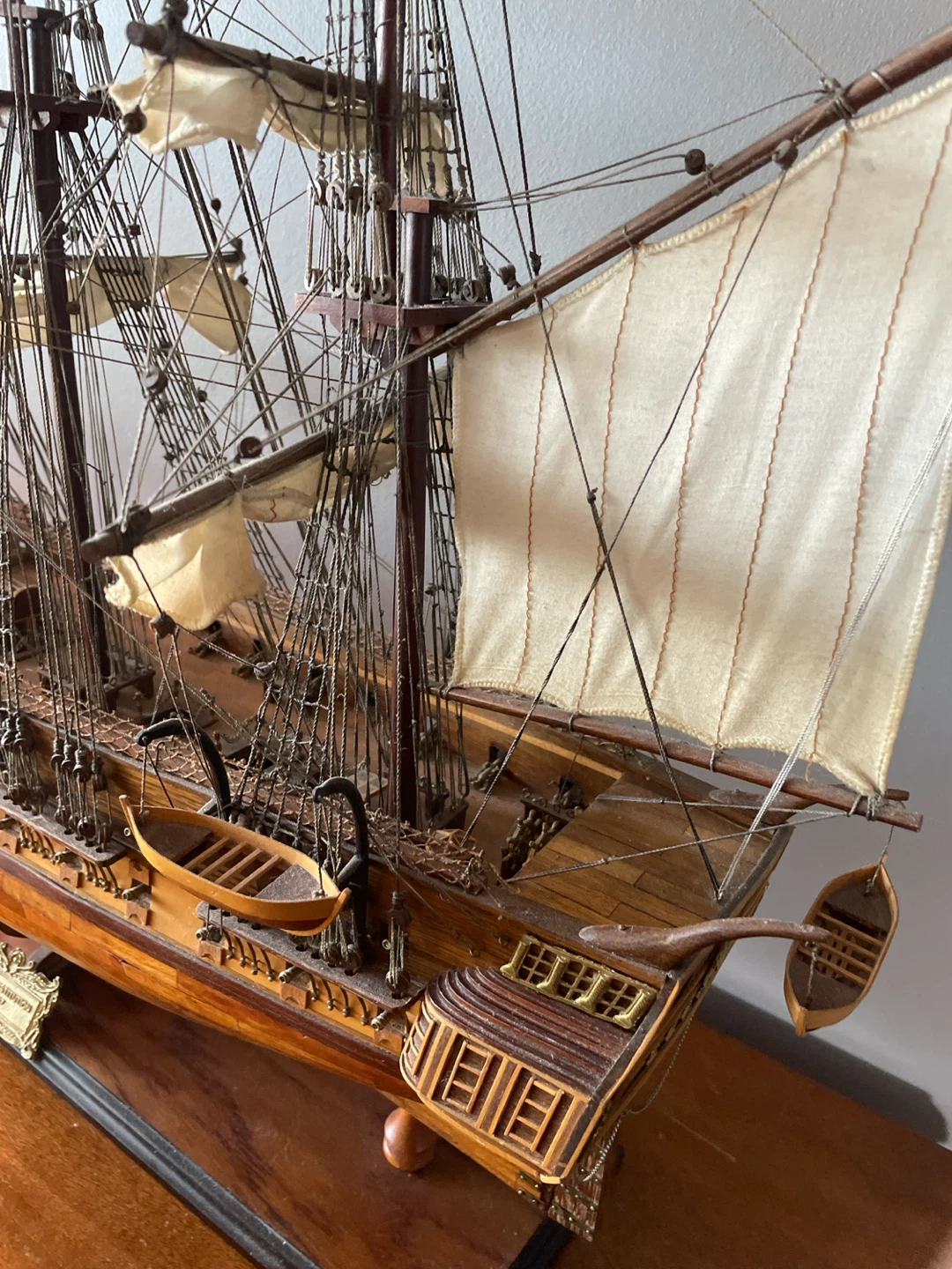 USS Constitution Ship Model - photo 2