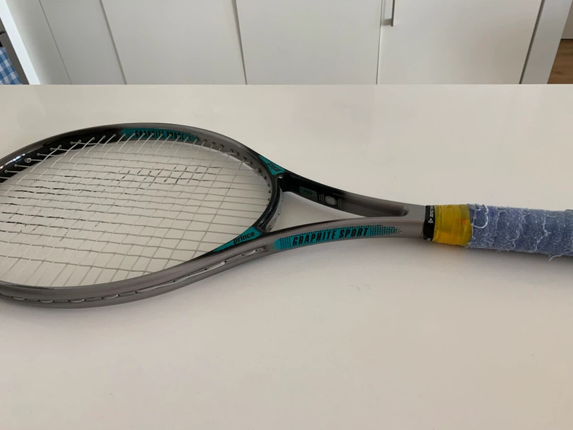 Vintage Prince Graphite Sport Oversize Tennis Racquet - photo 2