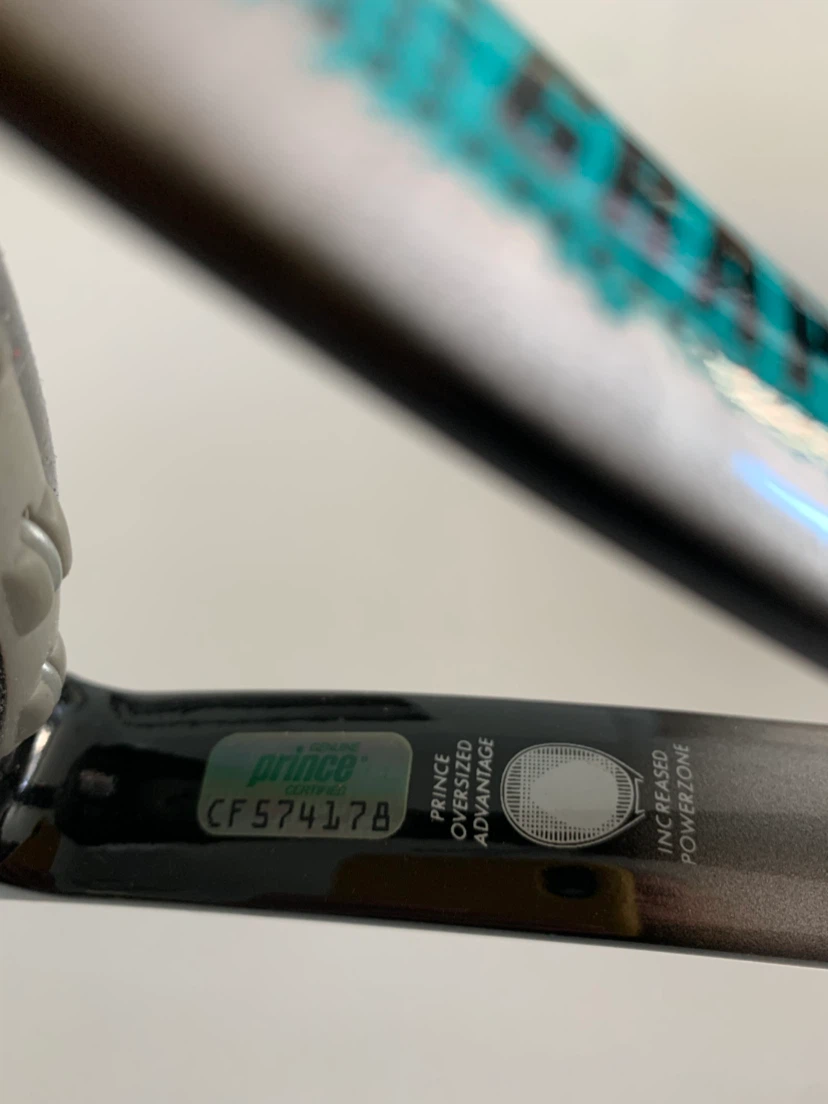 Vintage Prince Graphite Sport Oversize Tennis Racquet - photo 3