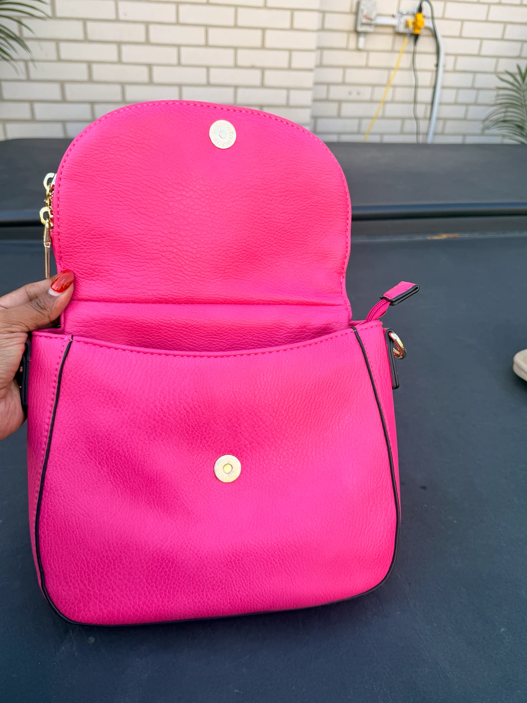 Poppy & Peonies Pink Crossbody Bag - photo 3