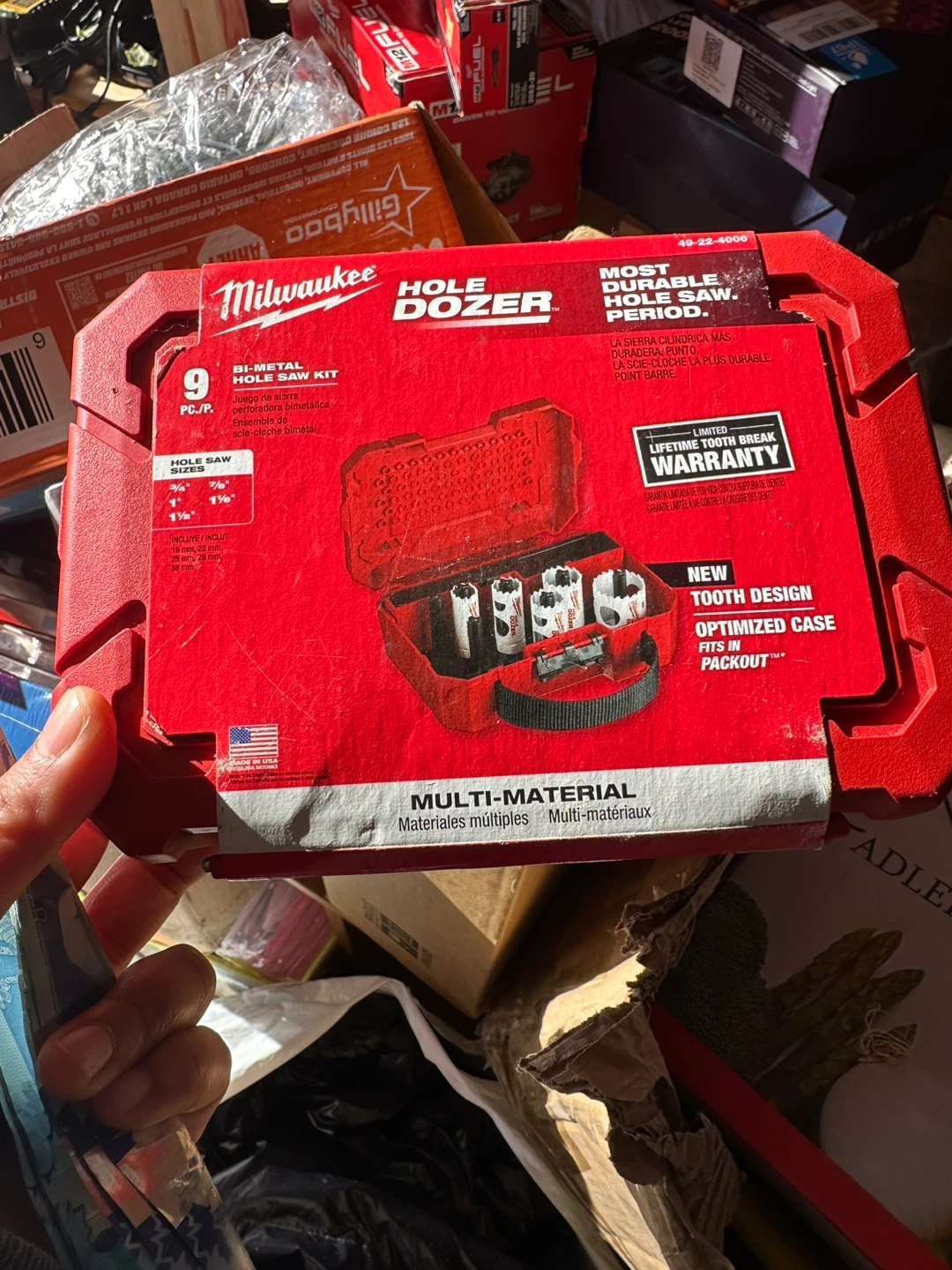 Milwaukee Hole Dozer Bi-Metal Hole Saw Kit