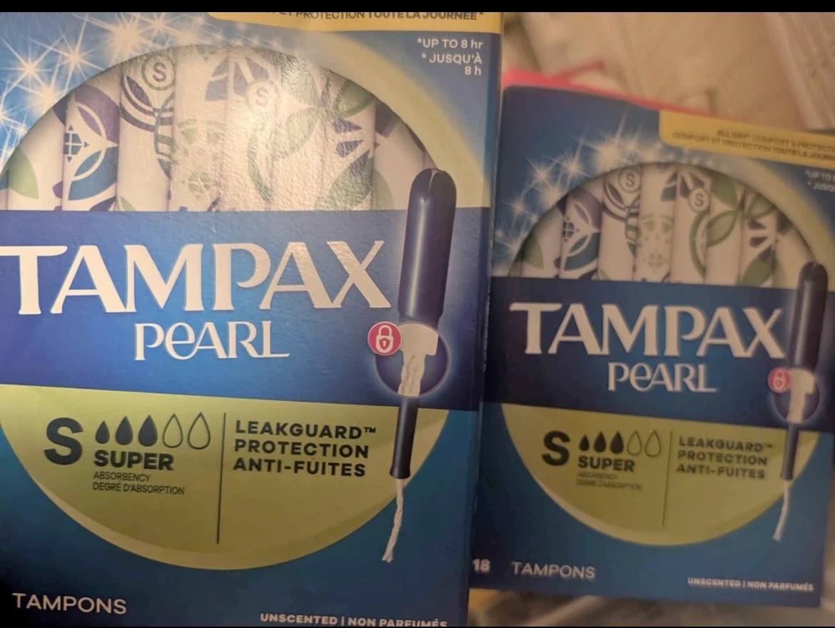 Tampax Pearl Super Tampons