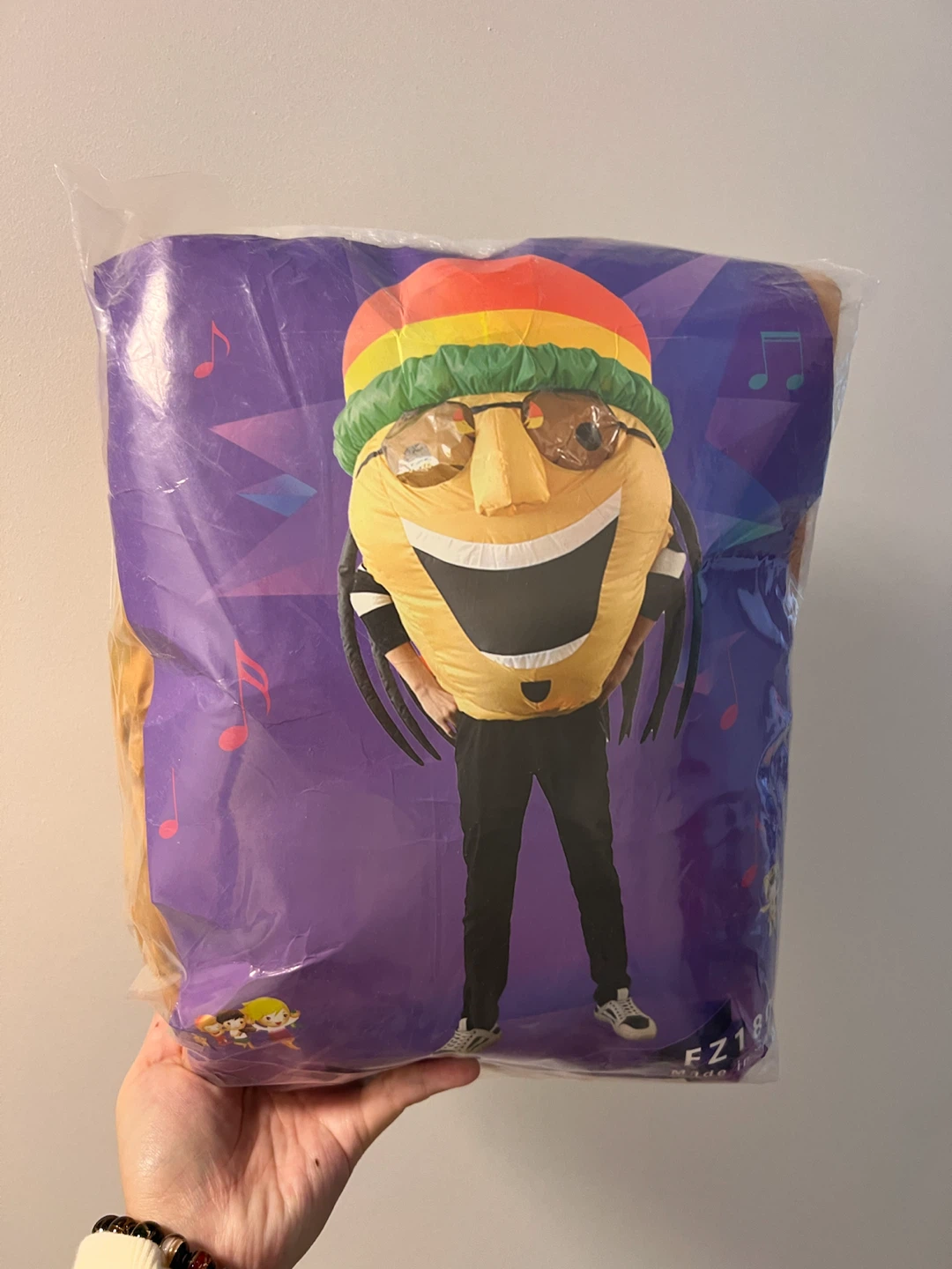 Inflatable Rasta Man Costume