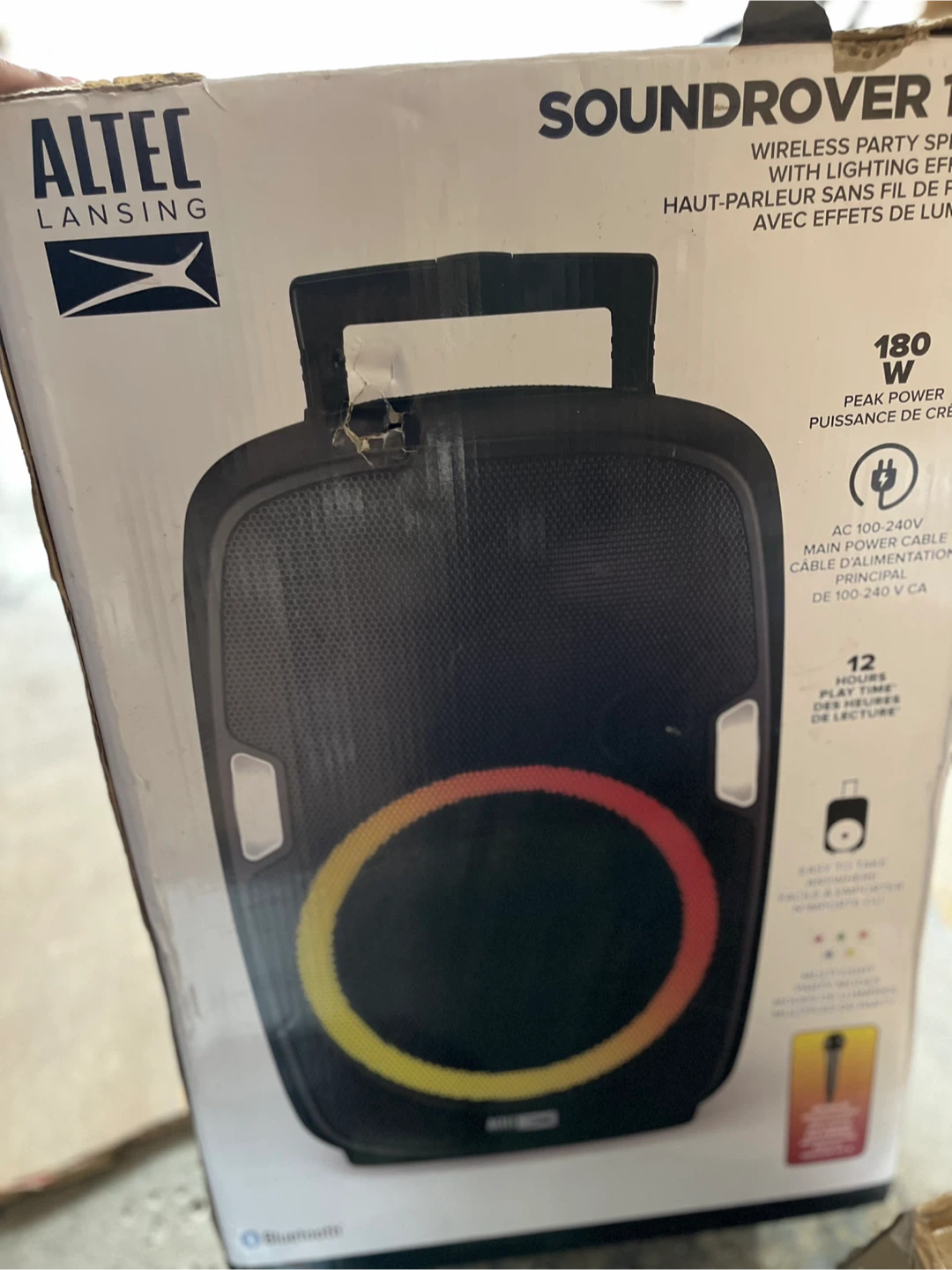Altec Lansing Soundrover Party Speaker - photo 2