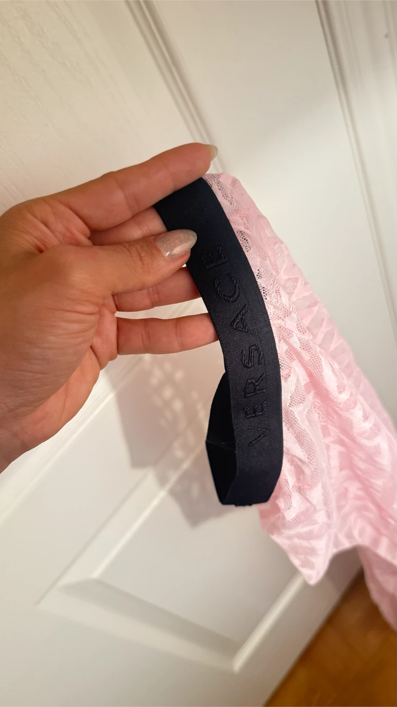Versace Lace Tights Pink - photo 3