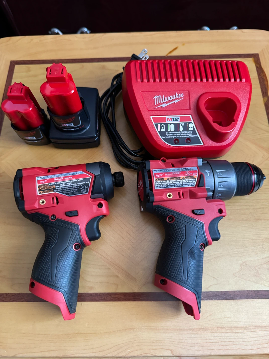 Milwaukee M12 Cordless Drill and Impact Driver Set - photo 2
