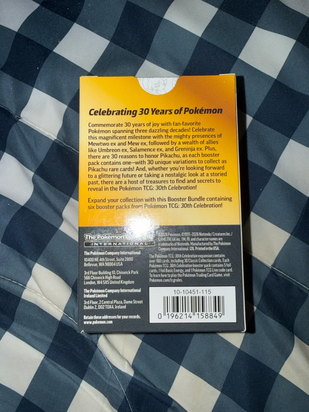 Pokémon TCG 30th Celebration Booster Bundle - photo 2