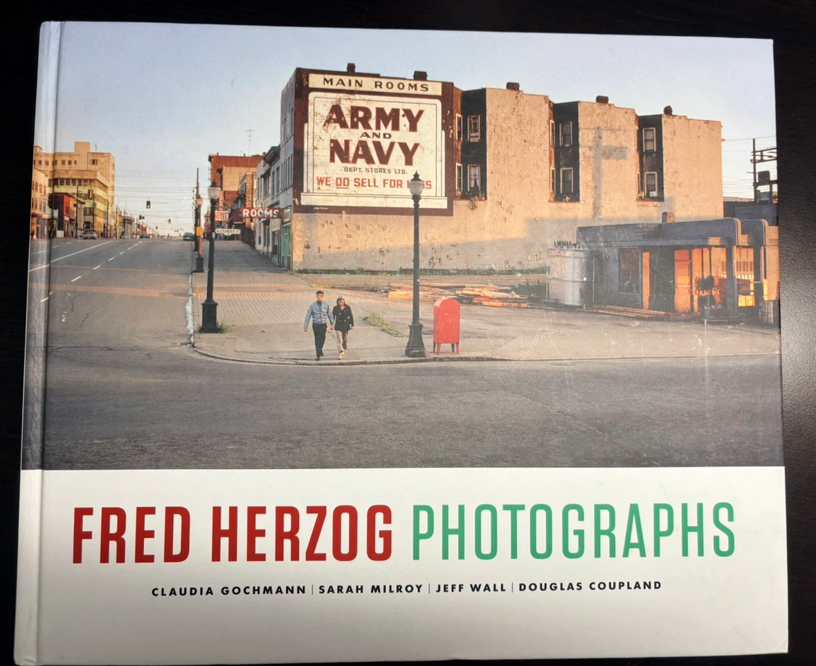 Collectable Fred Herzog Photographs Hardcover Book