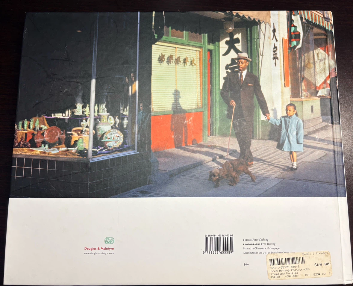 Collectable Fred Herzog Photographs Hardcover Book - photo 2