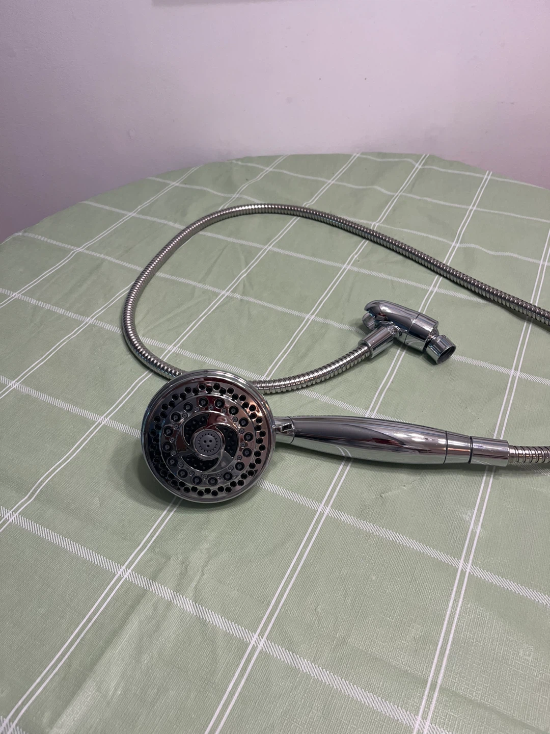 Chrome Handheld Shower Head with Hose