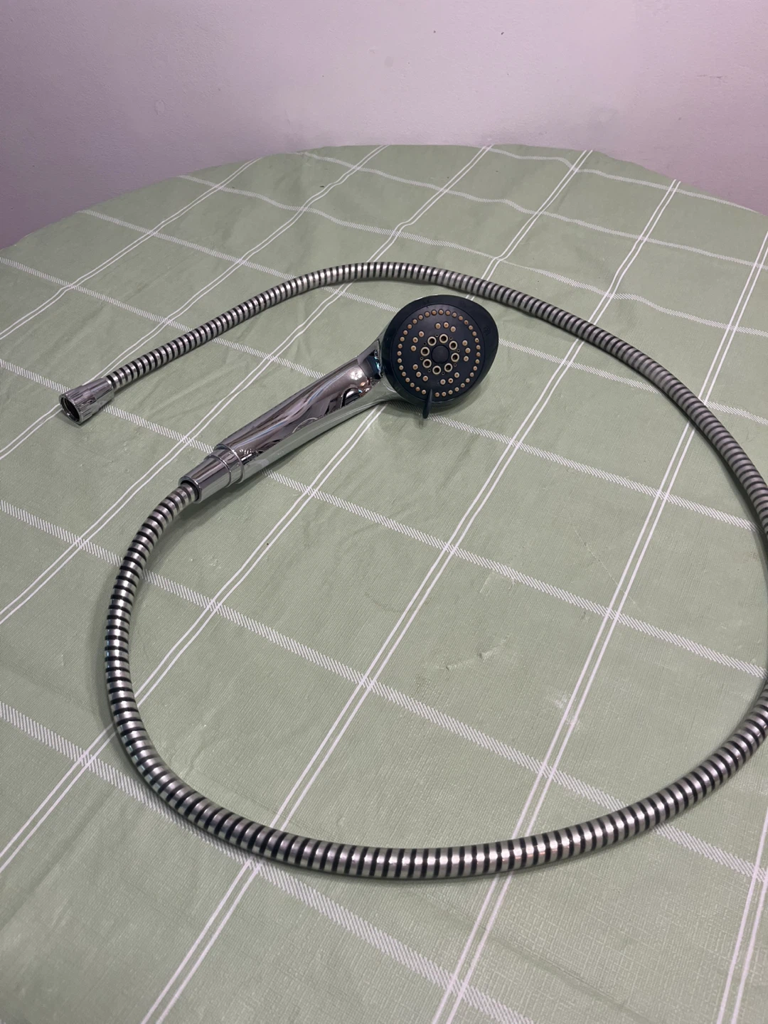 Chrome Handheld Shower Head with Hose
