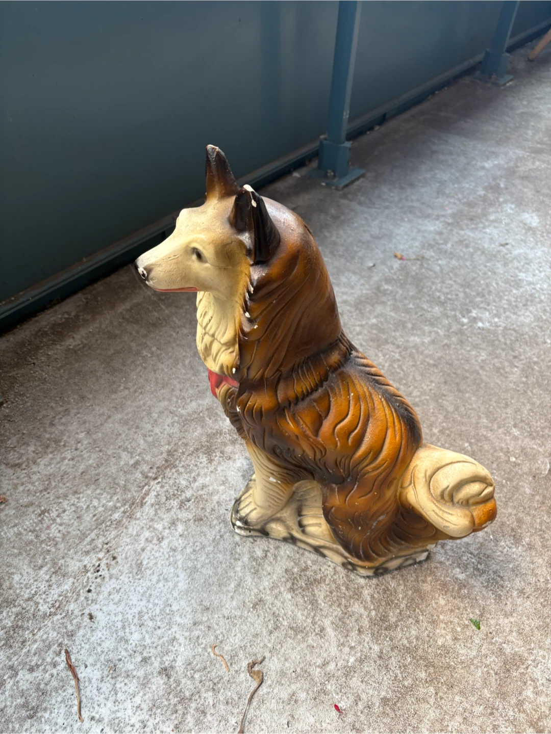 Vintage Ceramic Collie Dog Figurine - photo 2