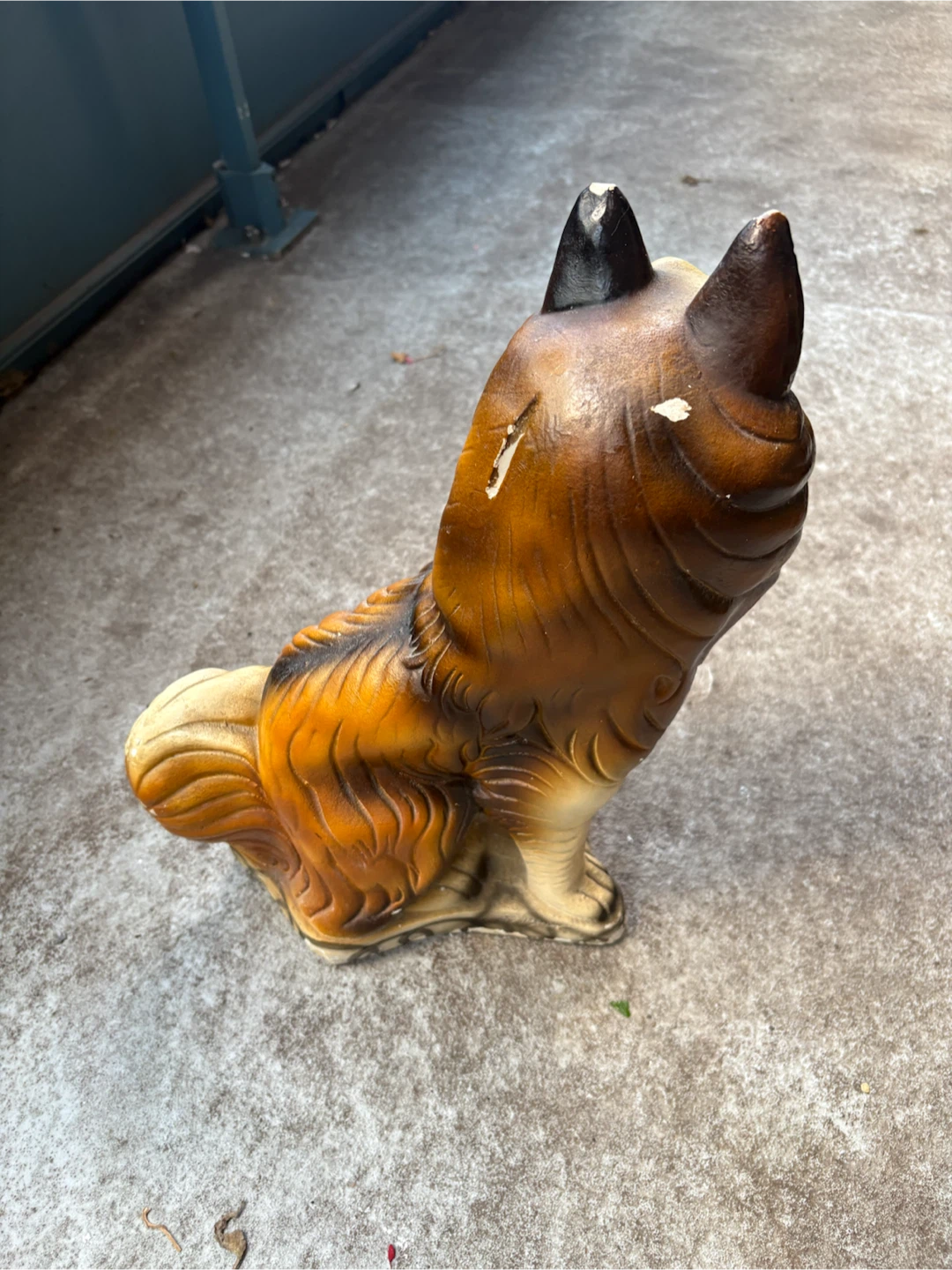 Vintage Ceramic Collie Dog Figurine - photo 4
