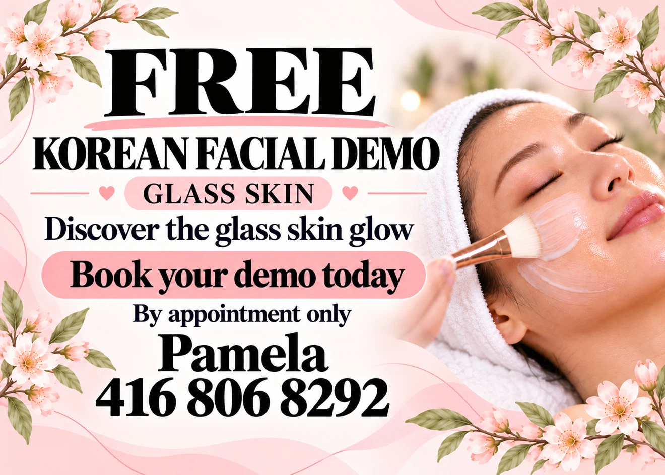 Free Korean Facial Demo
