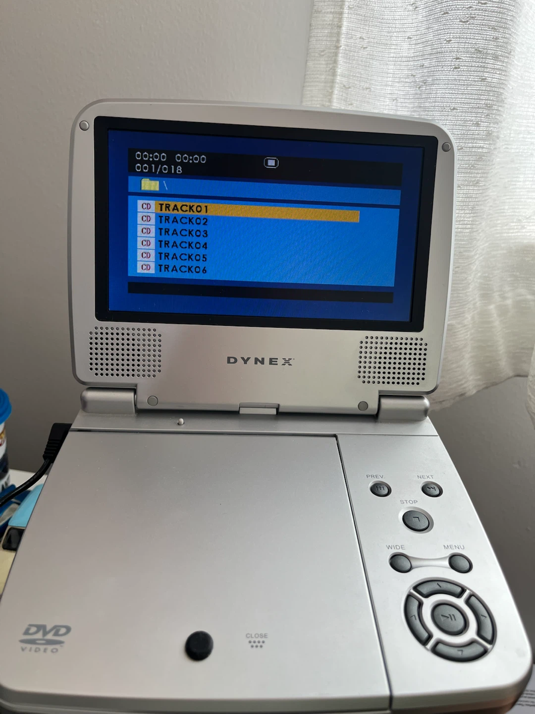 Dynex 7-inch Portable CD Player (DVD does not work) - photo 3