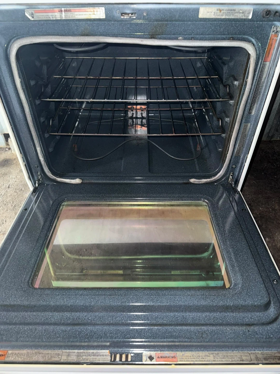 White Whirlpool Electric Stove - photo 3