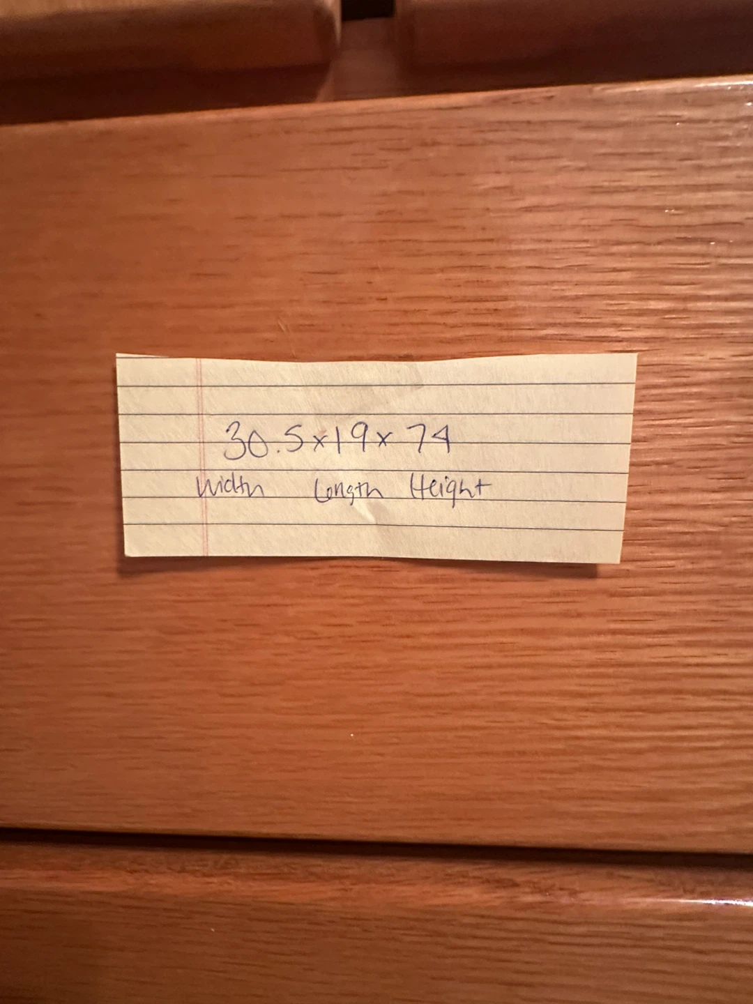 Tall Solid Wooden Dresser and Armoire Combo - photo 3