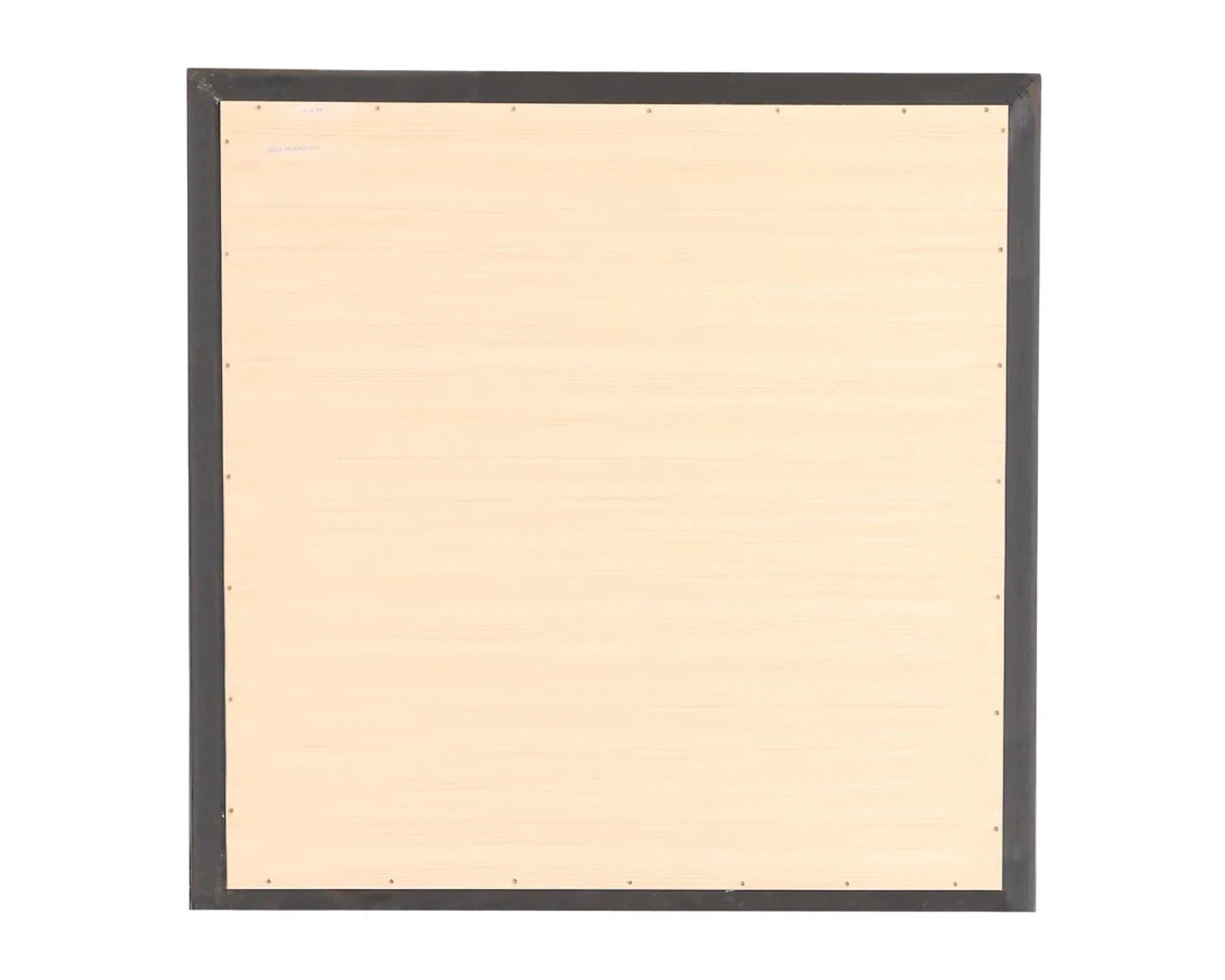 Square Wall Mirror with Black Frame - photo 3