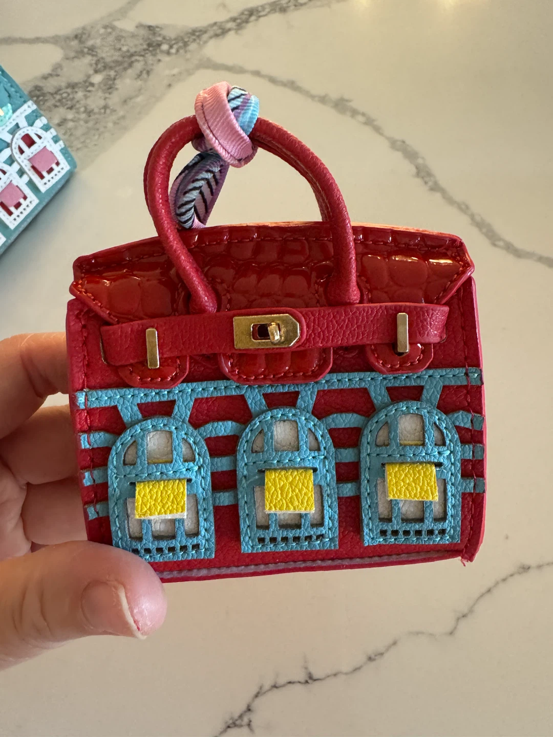 Miniature House Handbag Bag Charm - photo 5