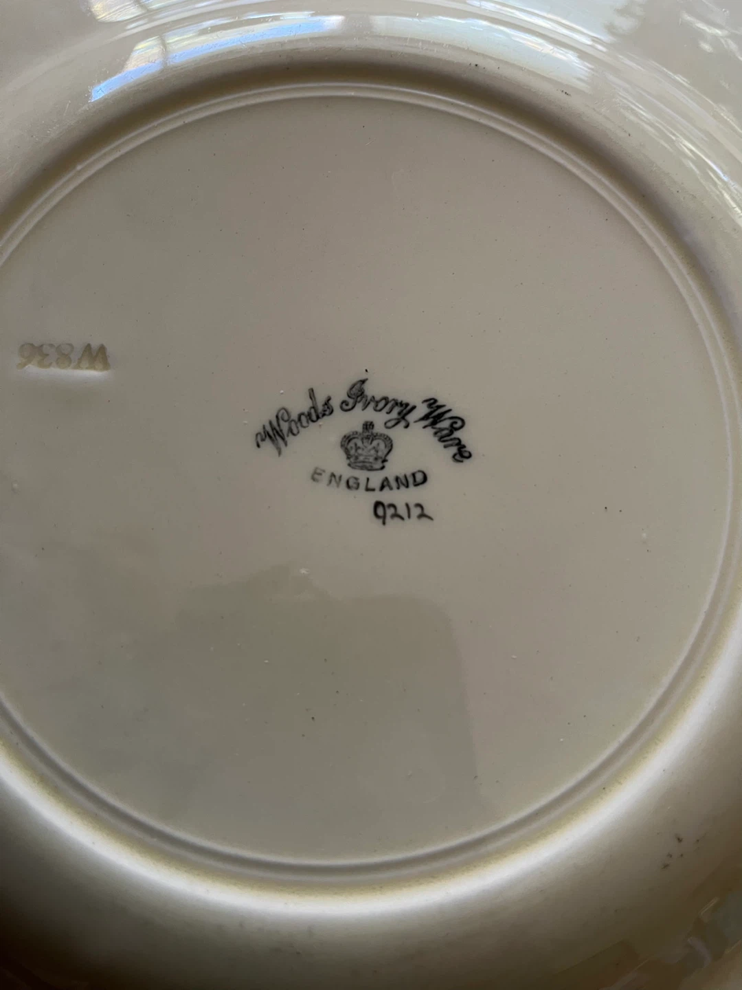 Vintage Woods Ivory Ware Decorative Plate - photo 3