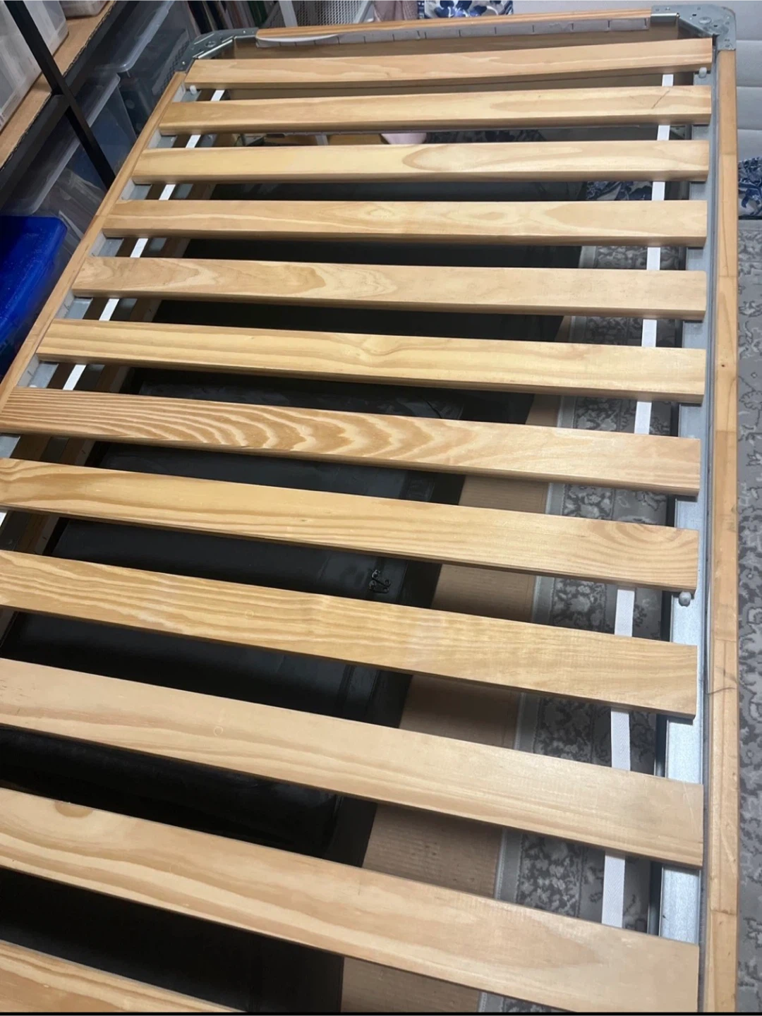 IKEA Pine Twin Bed Frame