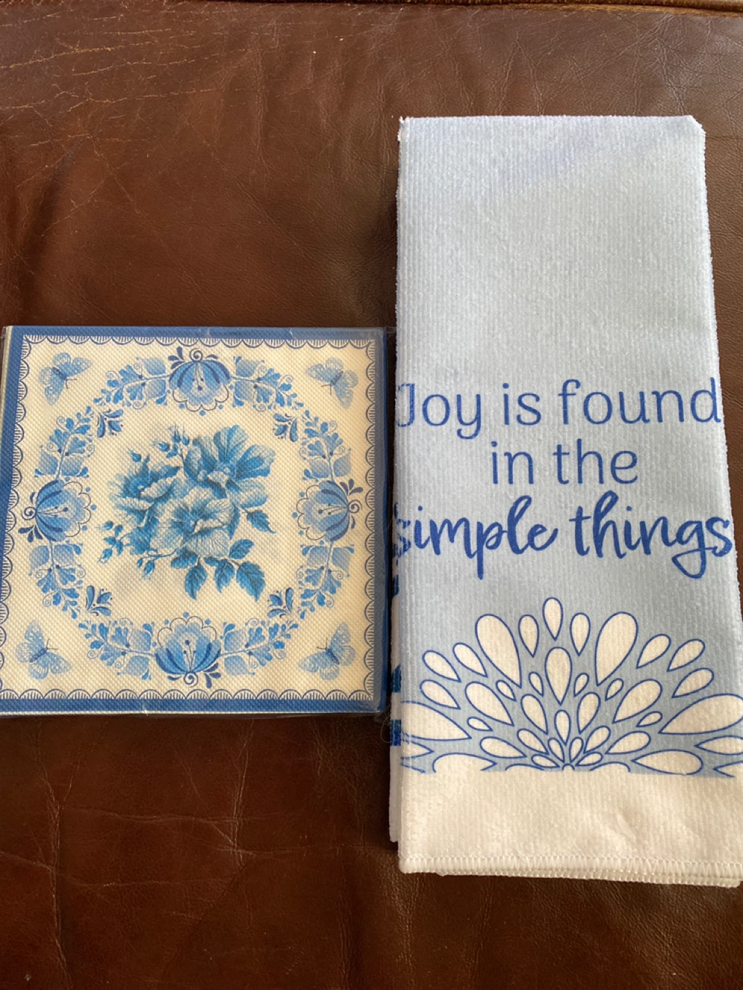T towels and napkins
