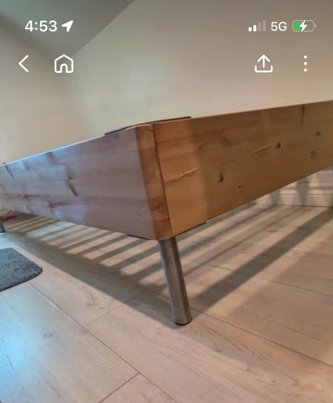 IKEA Pine Twin Bed Frame - photo 2