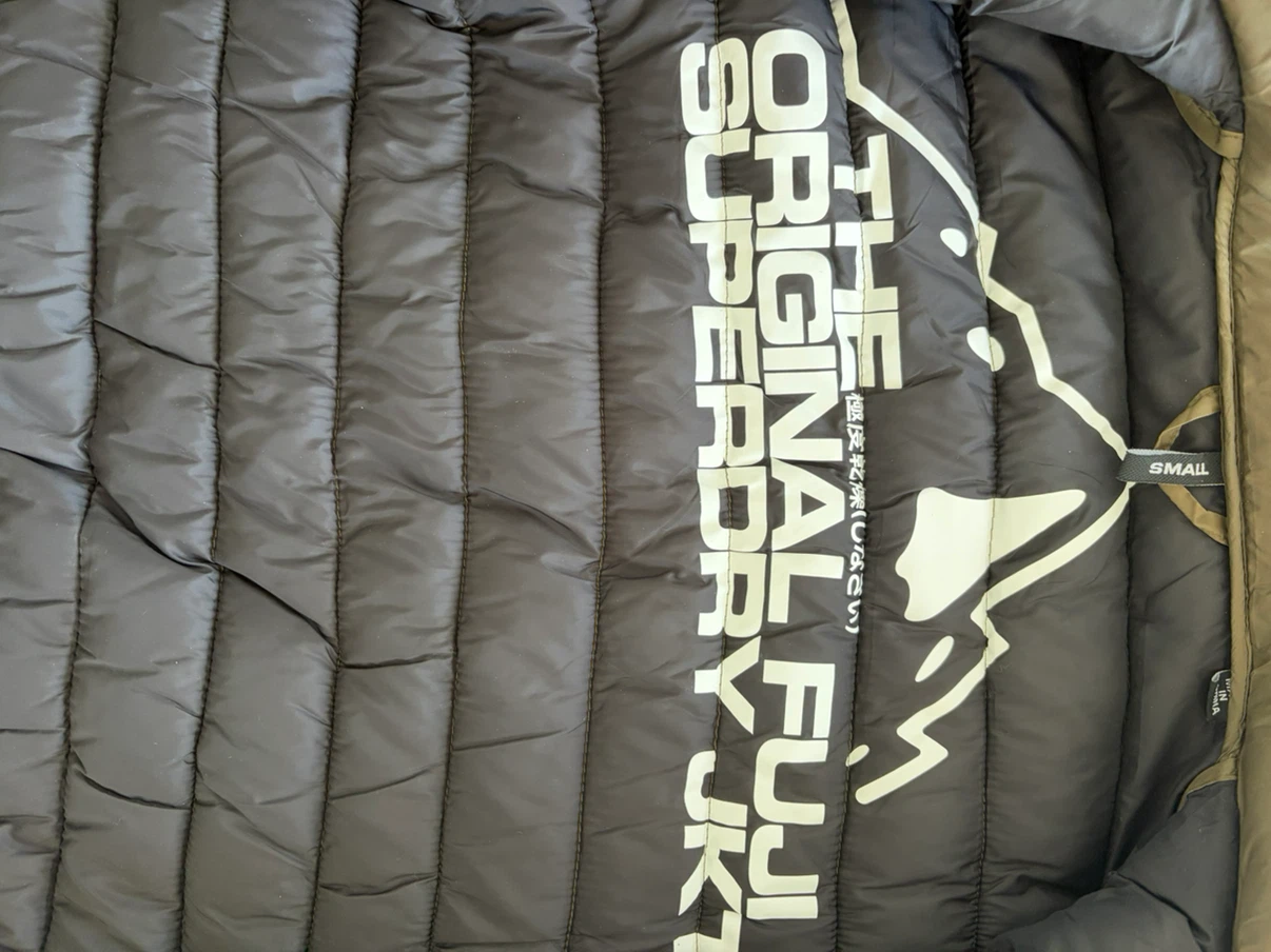Superdry Fuji Puffer Jacket Olive Small - photo 5
