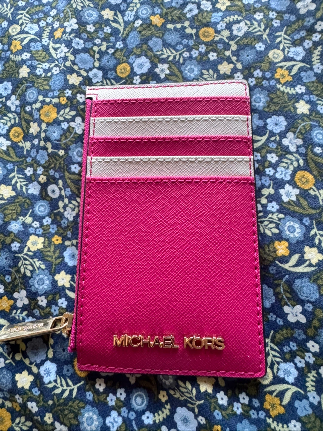 Michael Kors Pink Mini Tote and Card Holder Set - photo 3