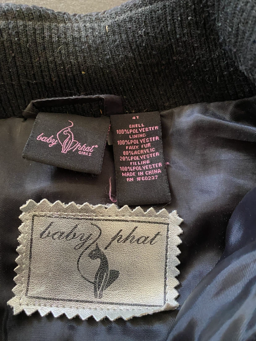 Baby Phat Girlz Winter Jacket 4T - photo 3