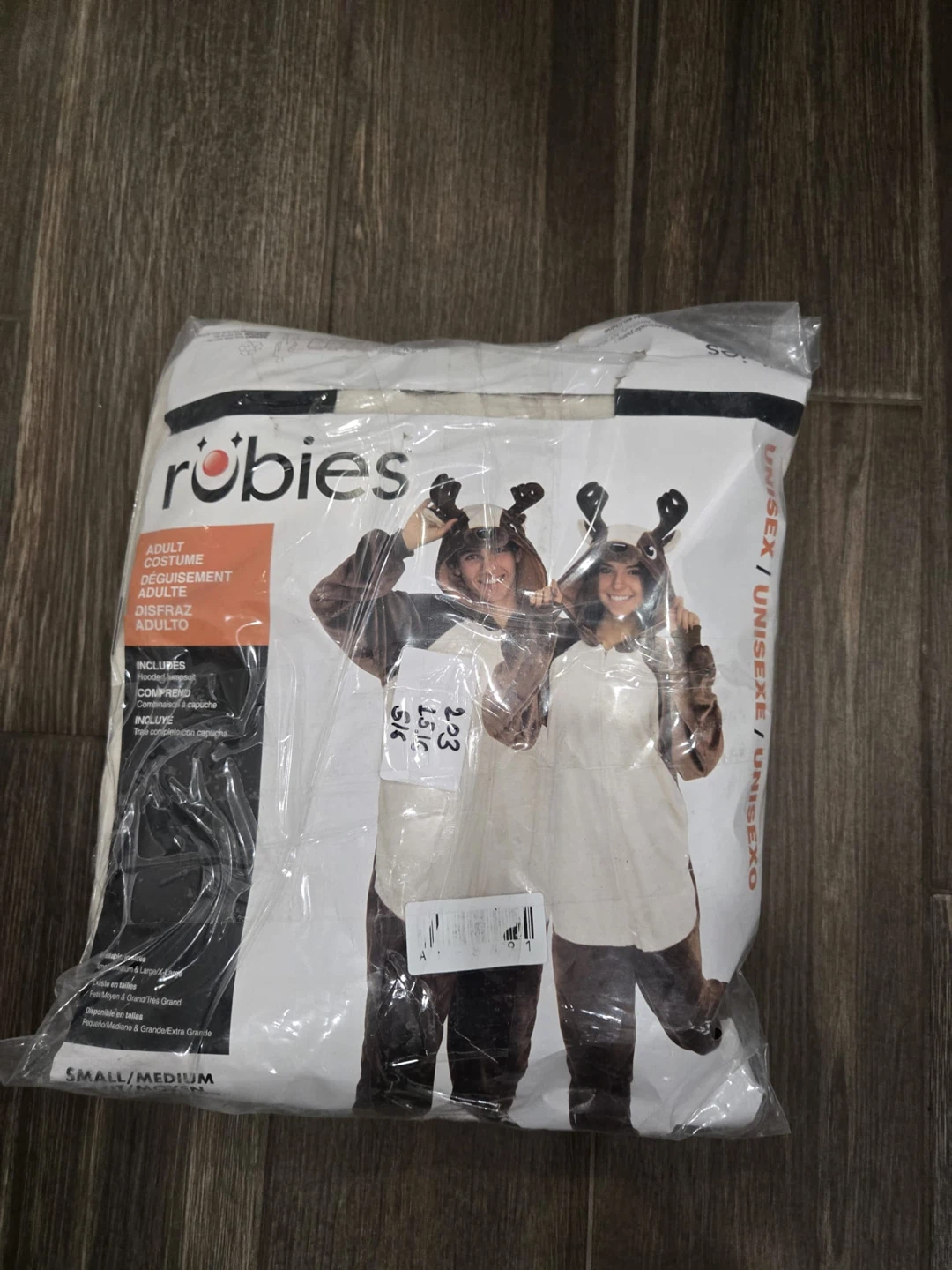 Rubies Reindeer Hooded Jumpsuit - photo 2
