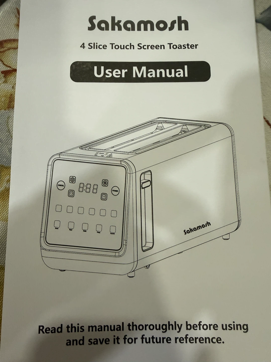 Sakamosh 4-Slice Touch Screen Toaster - photo 5
