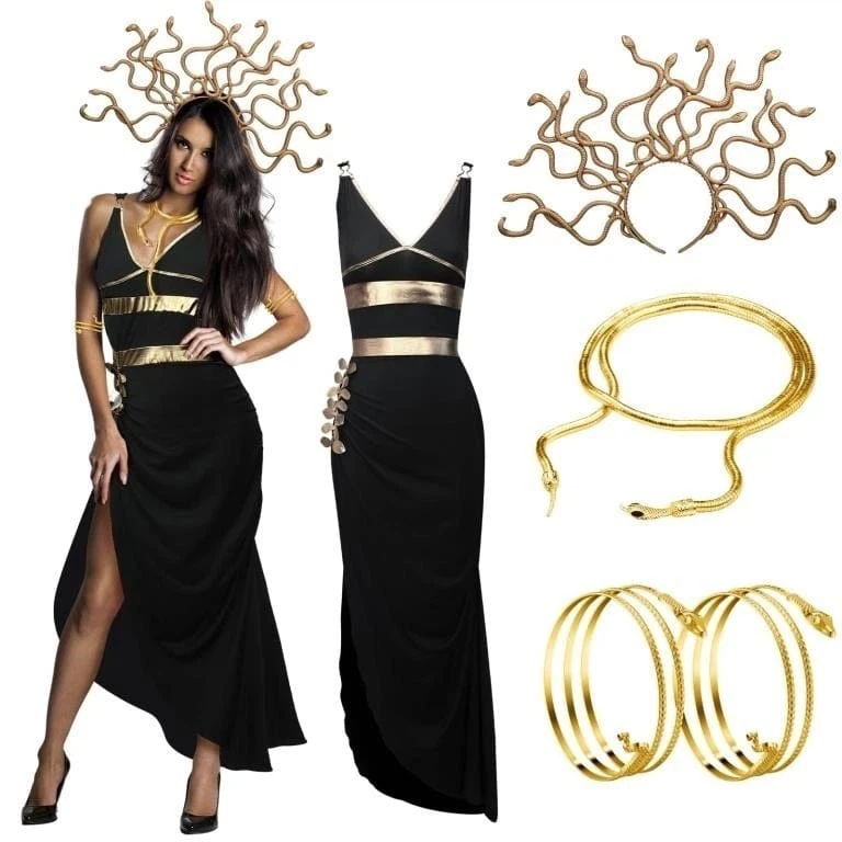 Medusa Costume Set Size M