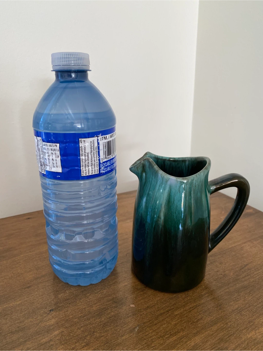 Vintage Blue Mountain Pitcher and Swan with Ivy - photo 3