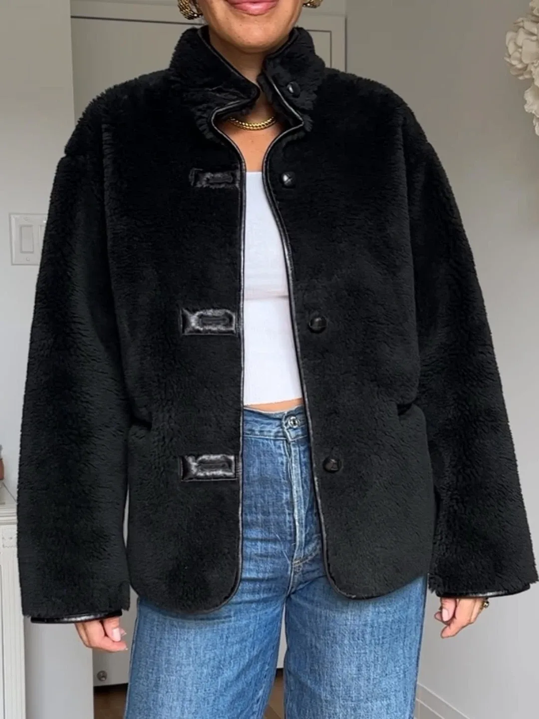 Gap Vegan Sherpa Jacket - photo 2